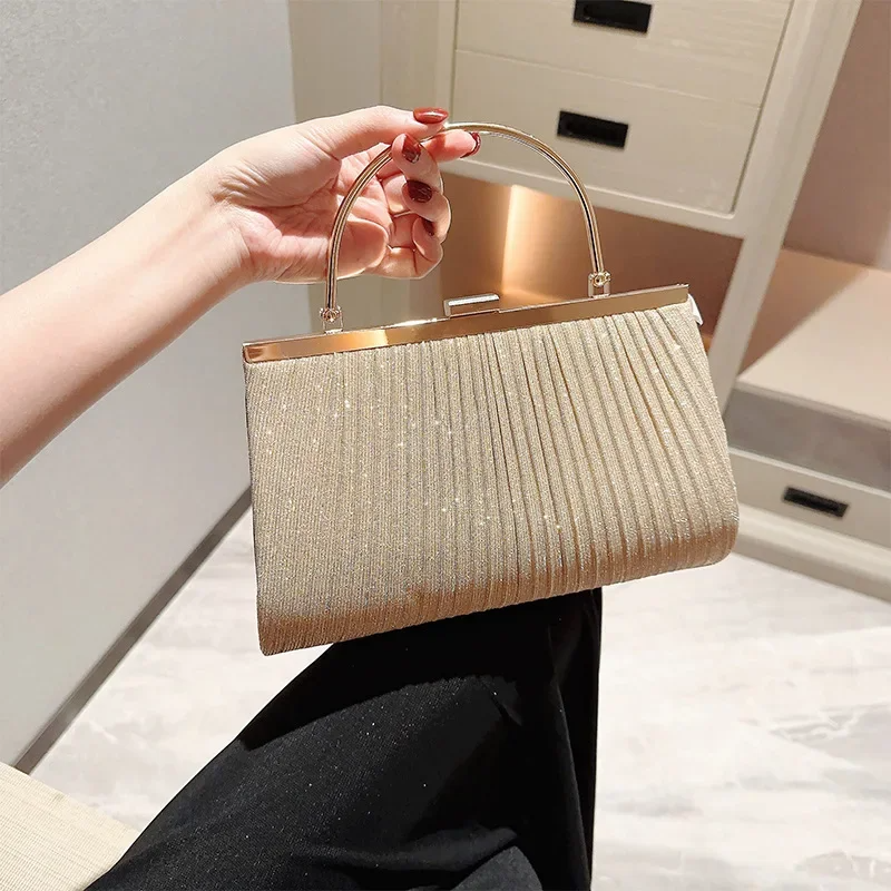 Glitzer/Stoff Edelstahl Clutch/Tasche | ZITOCASES®