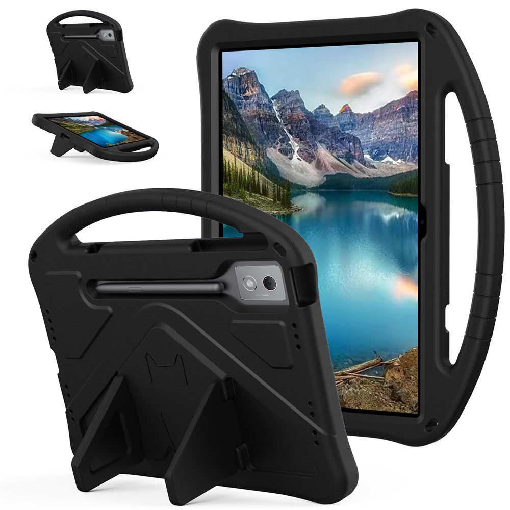 Kinder/Airbag Soft Hülle/Case inkl. Auflage und Griff für Lenovo Idea Tab, Tab Plus, Tab Pro, Yoga Tab, Yoga Tab Plus, Tab K11, Tab K11e, Tab One, Tab K9, Tab M11, Legion Tab