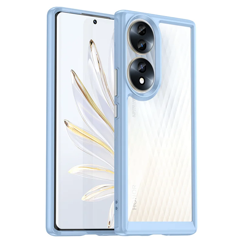 Transparente Silikon/Plastik Hülle/Case mit buntem Rahmen für Huawei Pura 70, 70 Pro, 70 Ultra, P60 Pro, P50, P50 Pro, P40, P40 Pro, P40 Lite, P30, P30 Lite, P30 Pro, P20, P20 Pro, P20 Lite, Mate 60 Pro, 50 Pro, 40 Pro, Nova 12s, 12i, 12 SE | ZITOCASES®