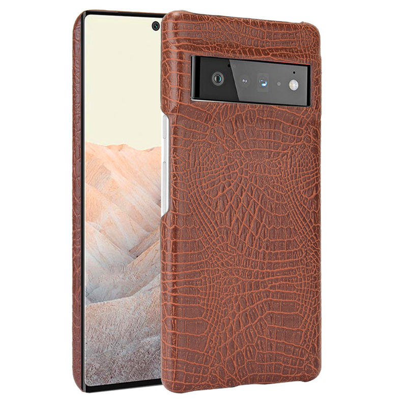 Krokodil-Leder Optik Hülle/Case verschiedene Farben für Google Pixel 9, 8-Serie | ZITOCASES®