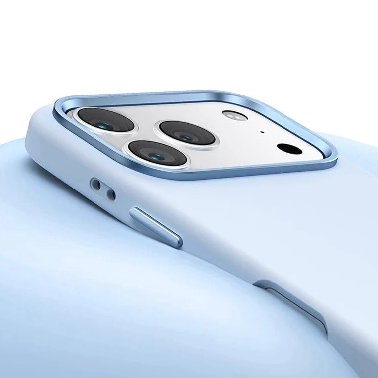 Silikon Hülle/Case mit Chrom Akzenten für iPhone 17 Pro, 17 Pro Max | ZITOCASES®