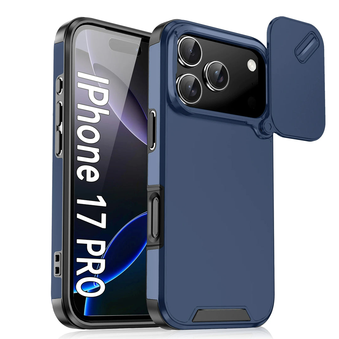 Outdoor Hülle/Case mit verschiebbarer Kameraabdeckung für iPhone 17 Pro, 17 Pro Max | ZITOCASES®