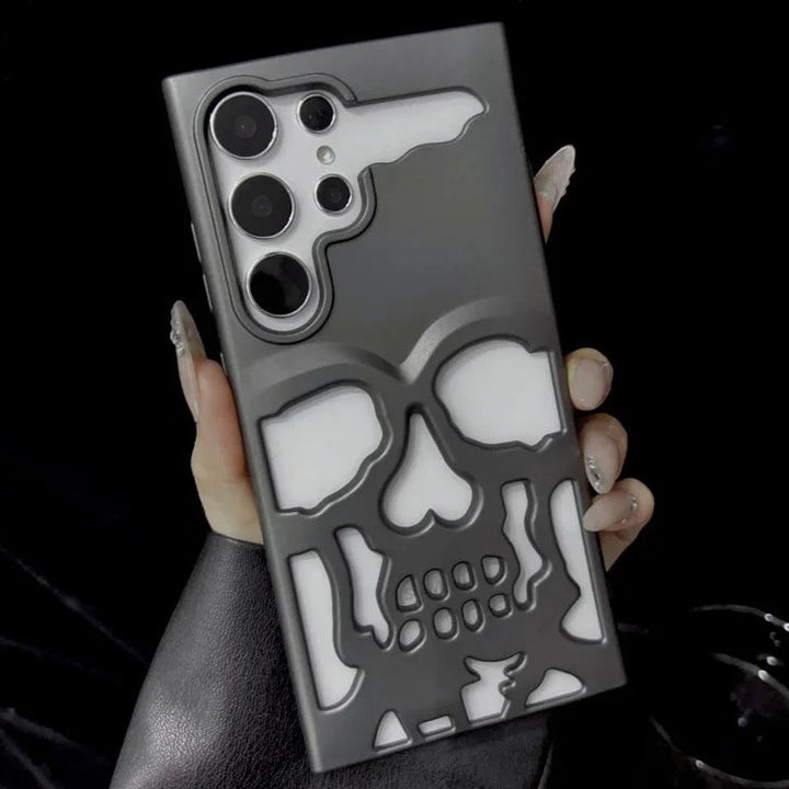 3D Totenkopf/Schädel Hülle/Case für Samsung Galaxy S24, S24 Plus, S24 Ultra, S24 FE, S23 FE, S23, S23 Plus, S23 Ultra, S22, S22 Plus, S22 Ultra, S21 FE, S21, S21 Plus, S21 Ultra, S20, S20 Plus, S20 Ultra, S20 FE, S10, S10 Plus, S10e, Note 20 | ZITOCASES®