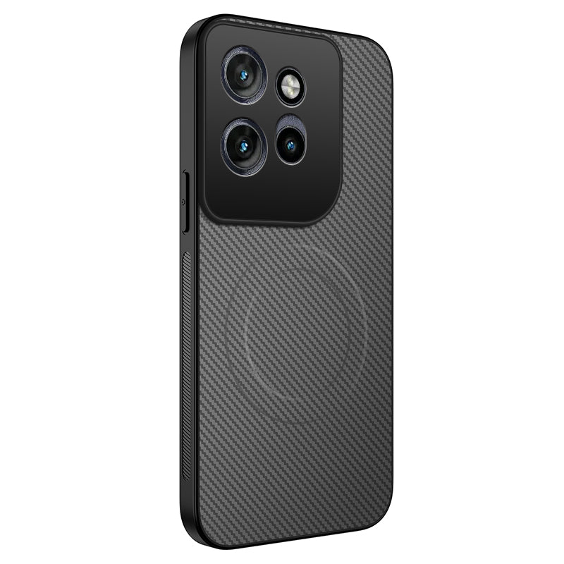 Carbon Optik Silikon MagSafe/Magnet Hülle/Case für Motorola Edge 70 | ZITOCASES®