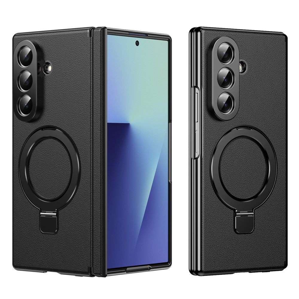 Kunstleder Vollschutz MagSafe/Magnet Hülle/Case mit integriertem Ständer für Samsung Galaxy Z Fold 8 Ultra | ZITOCASES®