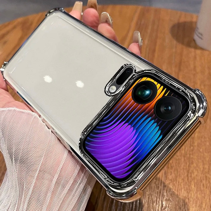 Transparente Chrom/Airbag Hülle/Case für Xiaomi 17, 17 Pro, 17 Pro Max | ZITOCASES®