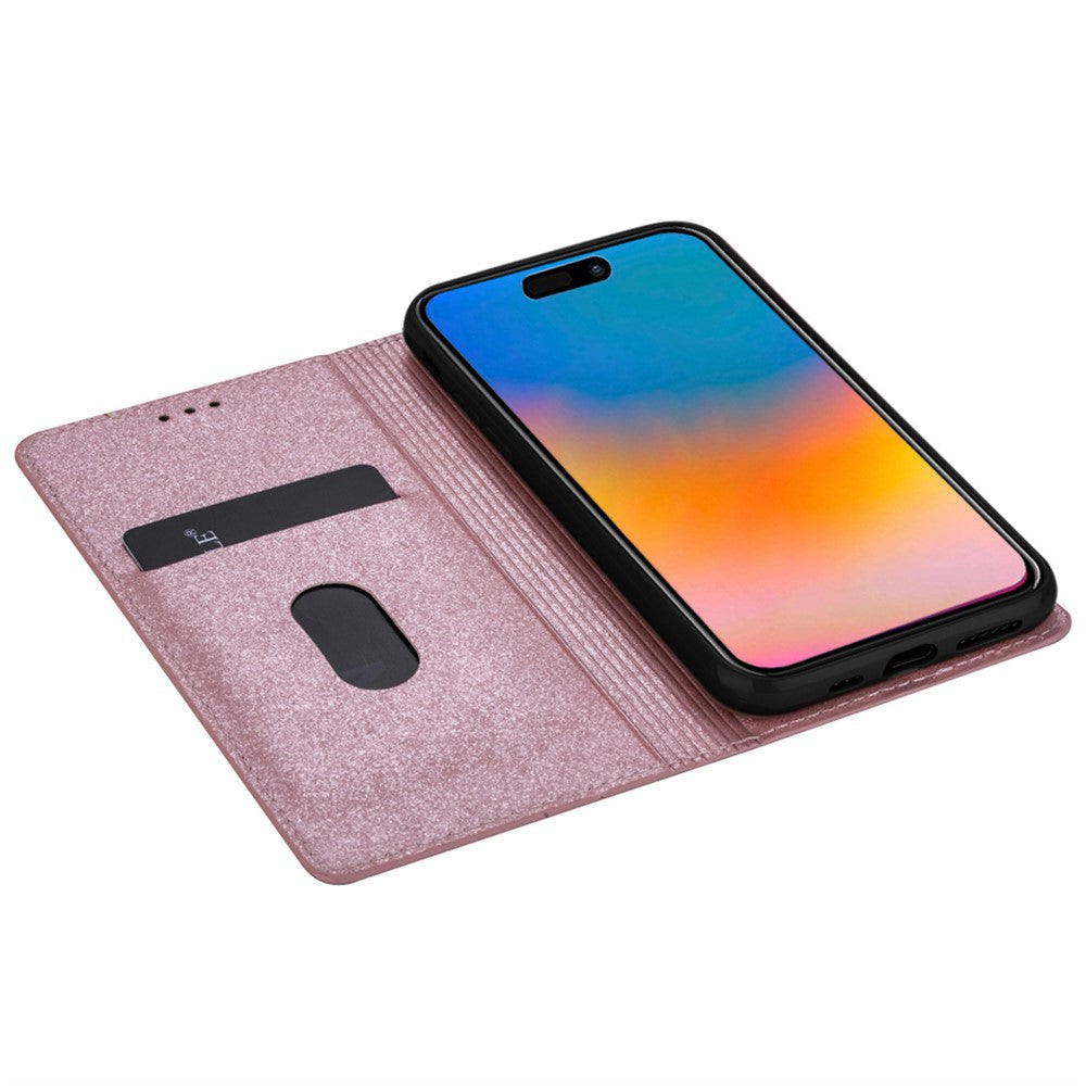 Glitzer Kunstleder Klapp Hülle/Flip Case für iPhone Air | ZITOCASES®