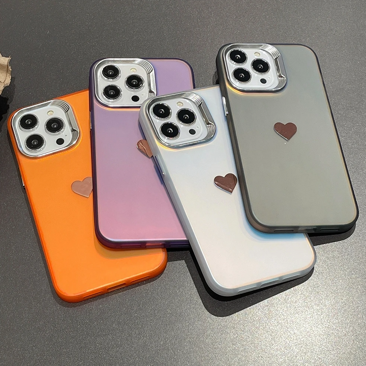 Hochglanz/Laser Herz Motiv Hülle/Case für iPhone 16-Serie | ZITOCASES®