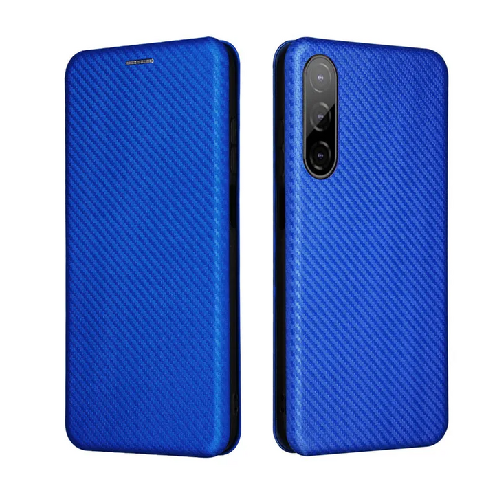 Carbon Klapp Hülle/Flip Case für HTC U24 Pro, U23 Pro | ZITOCASES®