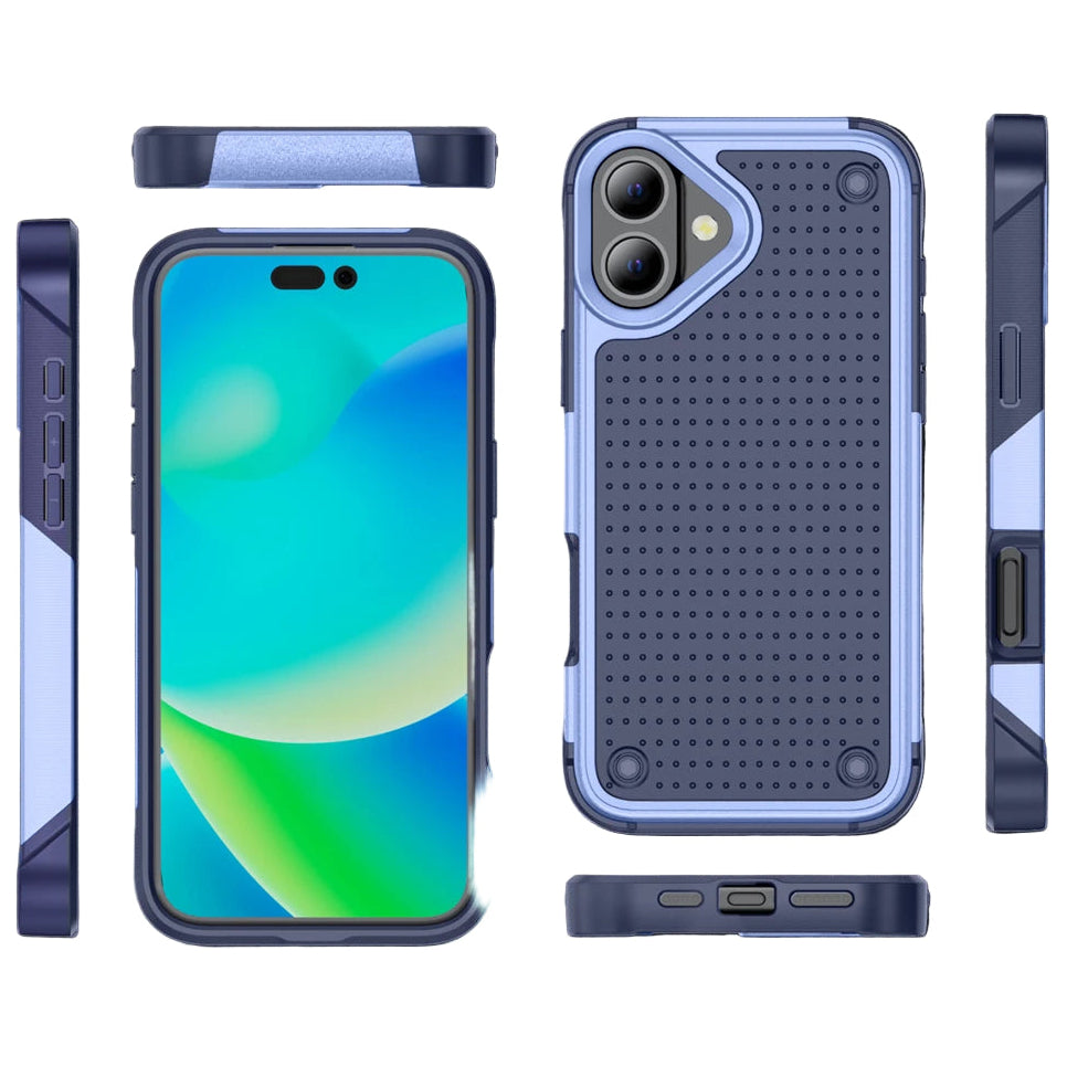 Zweifarbige Stoßfeste Silikon Hülle/Case für iPhone 17 | ZITOCASES®