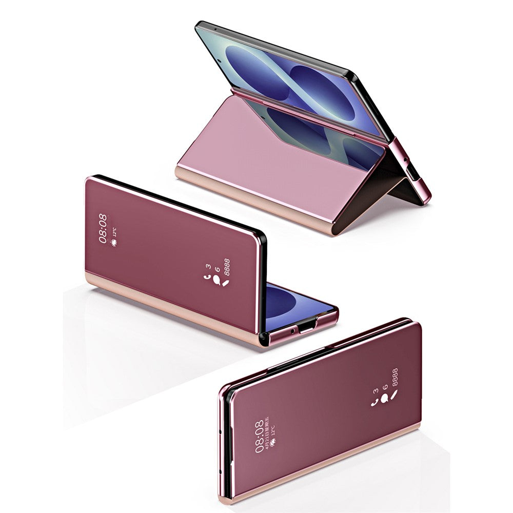 Transparente/Spiegel Kunstleder Klapphülle/Flipcase für Samsung Galaxy Z Fold 8 Ultra | ZITOCASES®