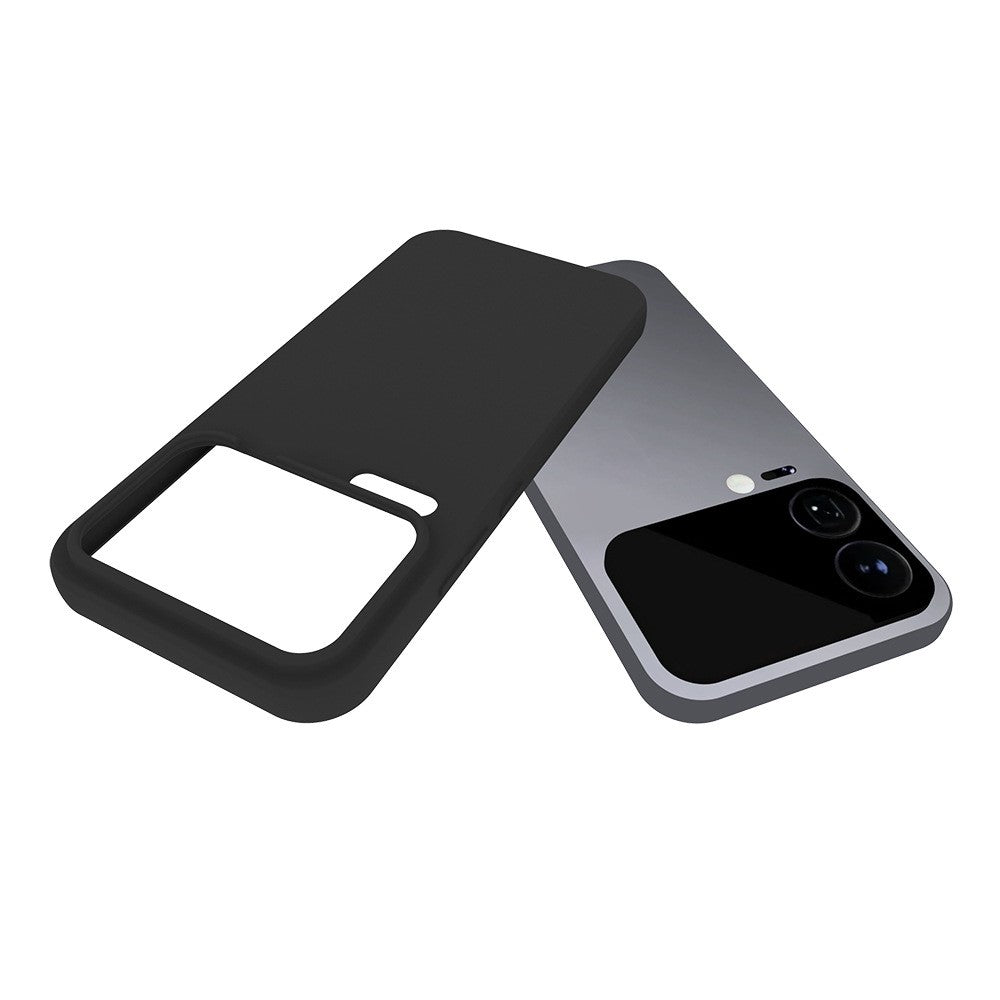 Dünne/Schwarze Silikon Hülle/Case für Xiaomi 17, 17 Pro, 17 Pro Max | ZITOCASES®