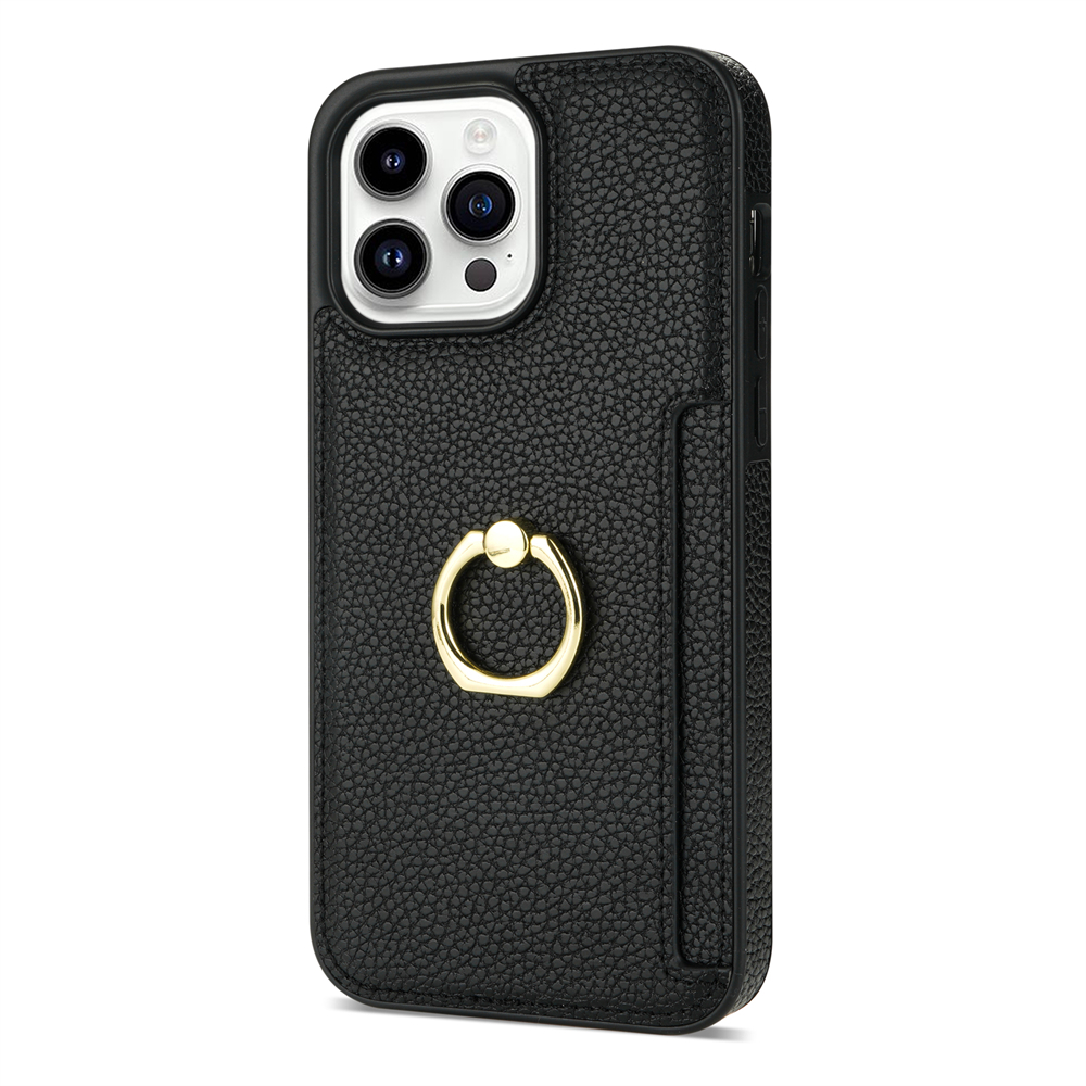 Kunstleder Kartenfach Hülle/Case inkl. Ring für iPhone 16, 16 Plus, 16 Pro, 16 Pro Max, 16e, 15, 15 Plus, 15 Pro, 15 Pro Max, 14, 14 Plus, 14 Pro, 14 Pro Max, 13, 13 Pro, 13 Pro Max, 13 Mini, 12, 12 Pro, 12 Pro Max, 12 Mini, SE, 11, 11 Pro | ZITOCASES®