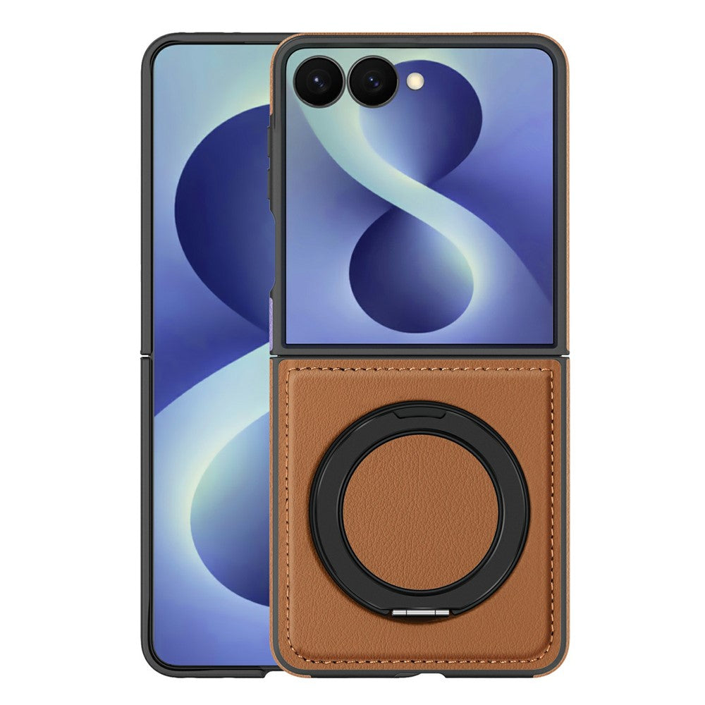 Kunstleder MagSafe/Magnet Hülle/Case mit integriertem Ständer für Samsung Galaxy Z Flip 8 | ZITOCASES®