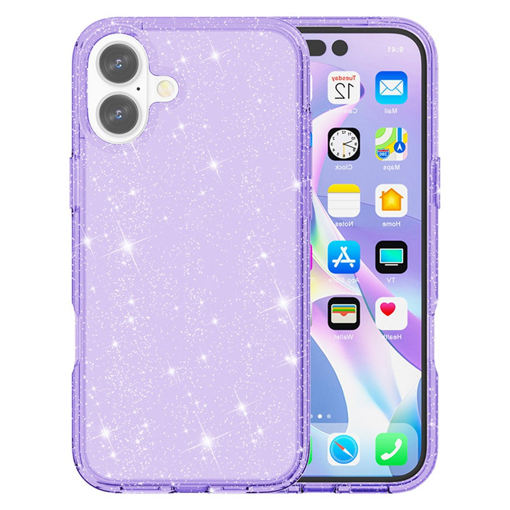 Bunte/Transparente Glitzer Silikon Hülle/Case für iPhone 17 | ZITOCASES®