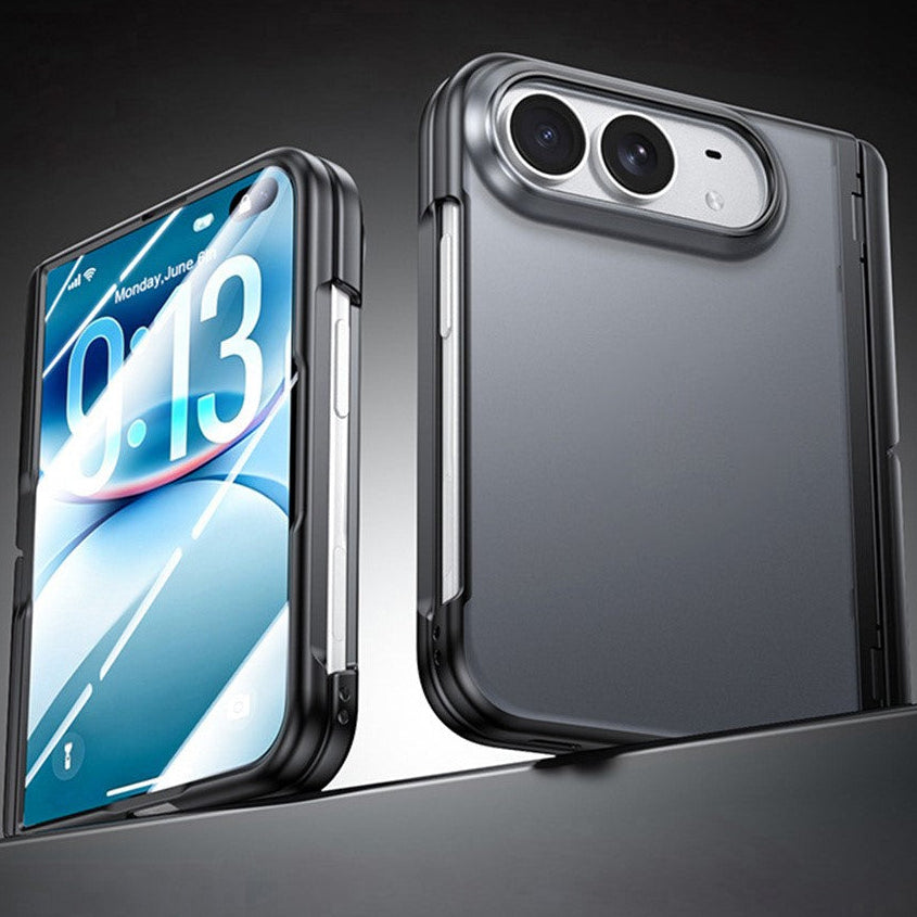 Matte/Transparente Vollschutz [KLARSICHT] Hülle/Case mit integriertem Ständer für iPhone Ultra | ZITOCASES®