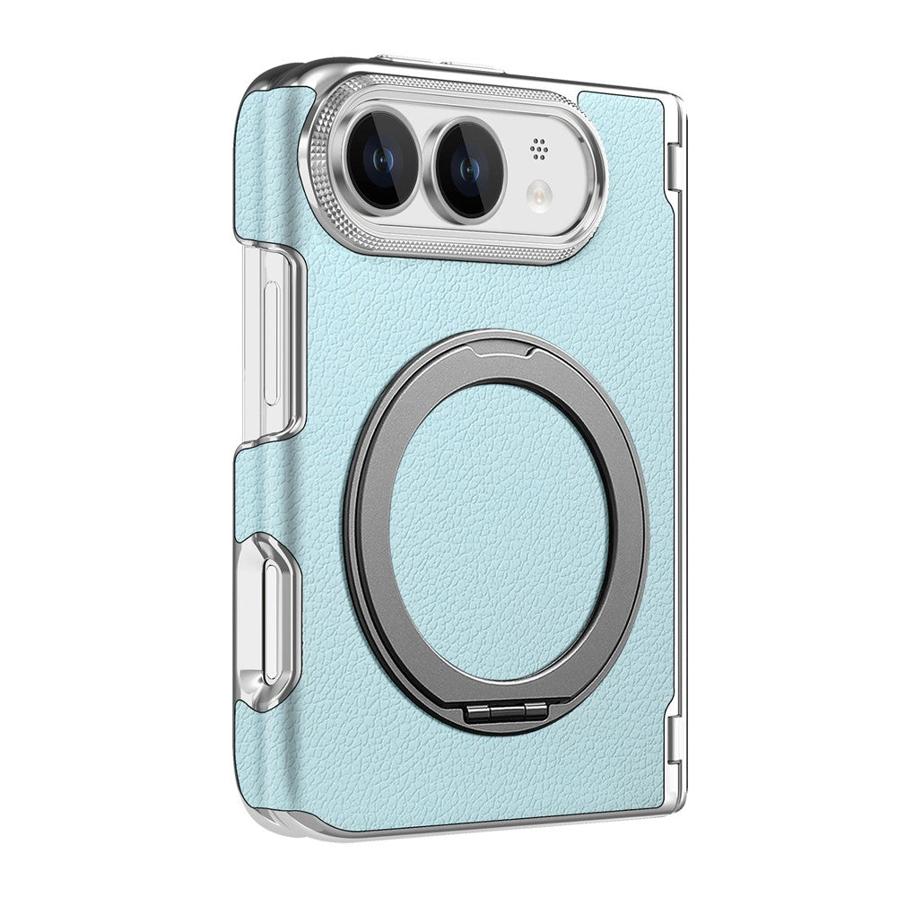 Stoßfeste Kunstleder MagSafe/Magnet Hülle/Case mit integriertem Ständer für iPhone Ultra | ZITOCASES®