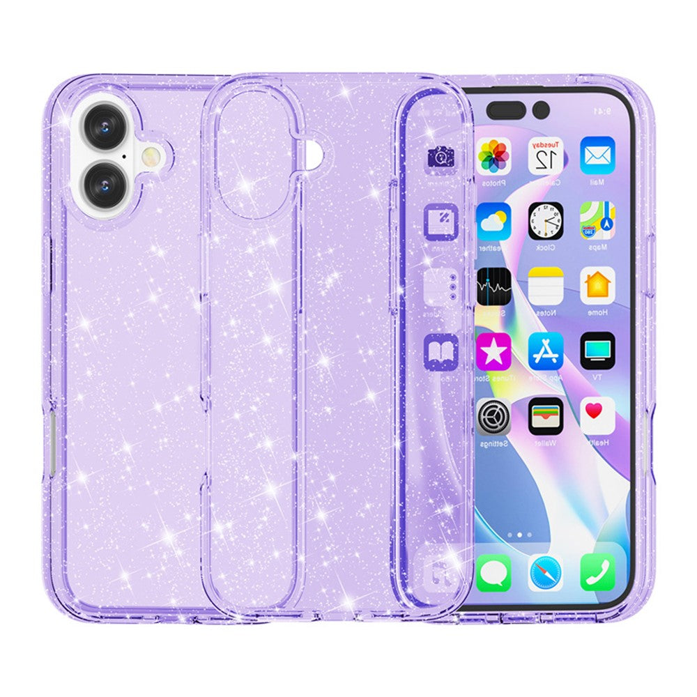 Bunte/Transparente Glitzer Silikon Hülle/Case für iPhone 17 | ZITOCASES®