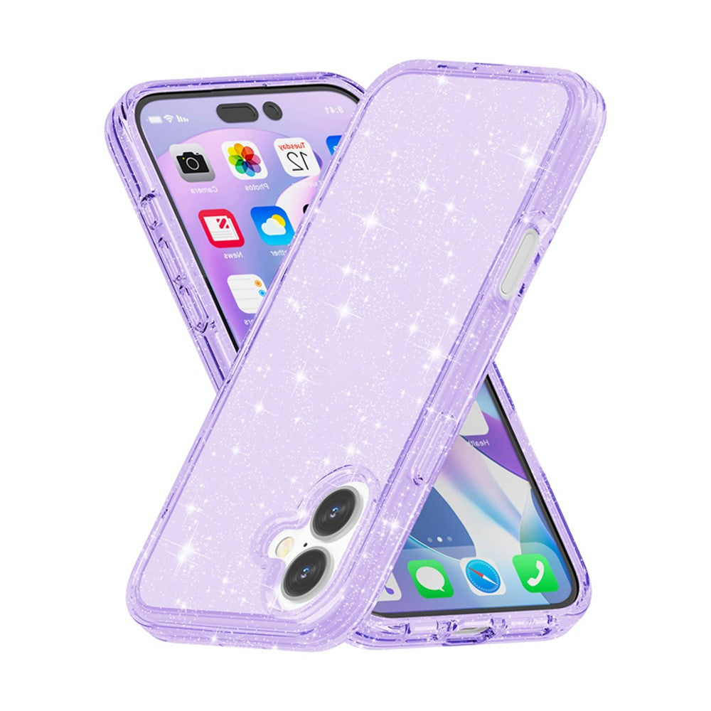 Bunte/Transparente Glitzer Silikon Hülle/Case für iPhone 17 | ZITOCASES®