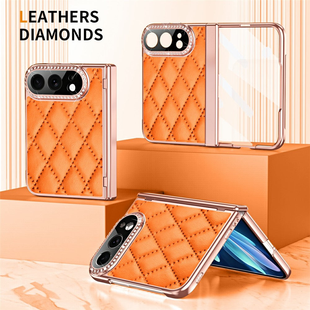 Karierte/Diamant Kunstleder Vollschutz [KLARSICHT] Hülle/Case für iPhone Ultra | ZITOCASES®