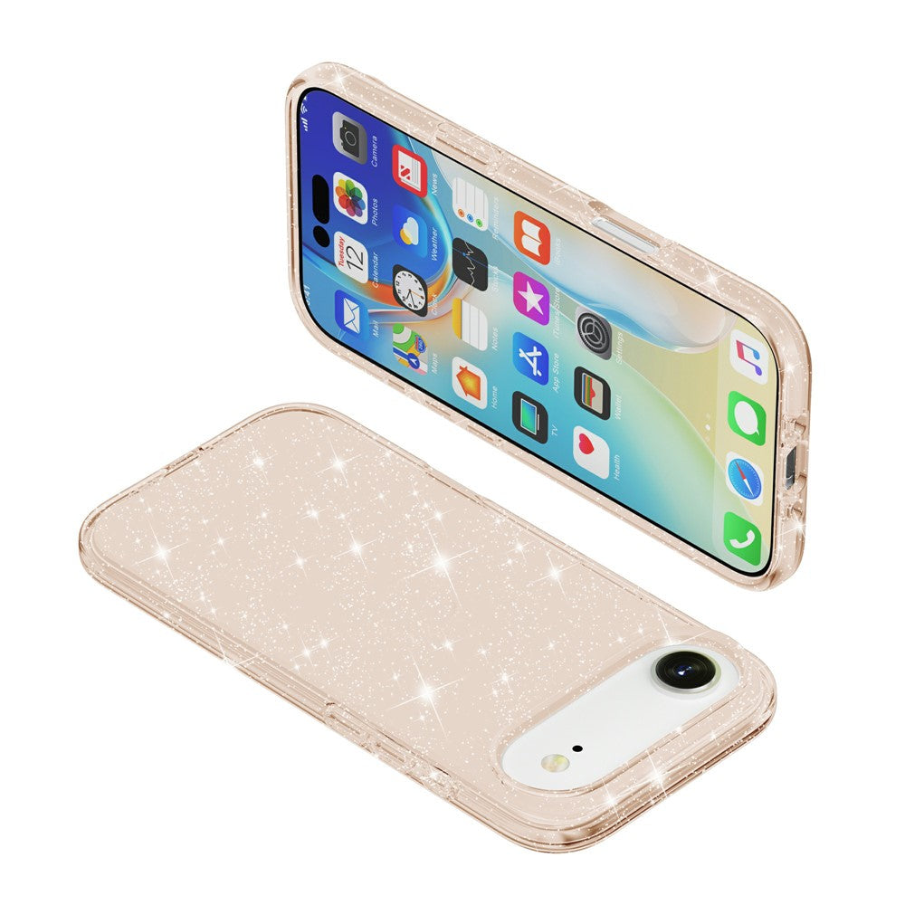 Bunte/Transparente Glitzer Silikon Hülle/Case für iPhone Air | ZITOCASES®