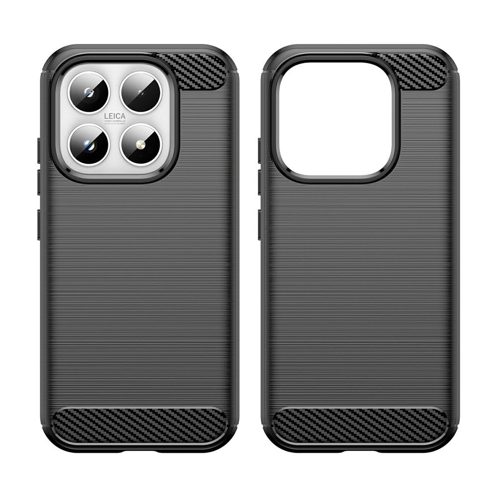 Metallstruktur/Carbon Optik Silikon Hülle/Case für Xiaomi 17 | ZITOCASES®