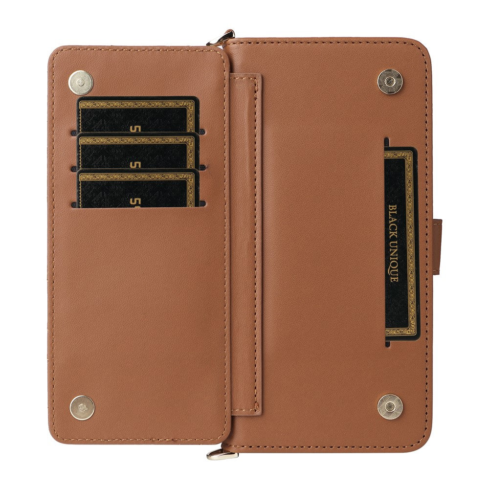 Karierte Kunstleder Brieftaschen Hülle/Case für Honor 600 Lite | ZITOCASES®