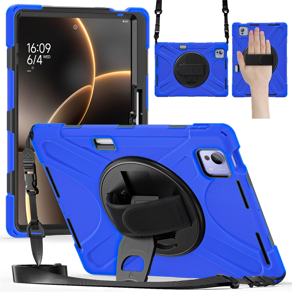 Dreiteilige Outdoor/Airbag Hülle/Case inkl. Gurt und Halteband für Xiaomi Pad 8, 8 Pro, 7S Pro, 7 Pro, 7 Ultra, 7, 6S Pro, 6 Pro, 6 | ZITOCASES®