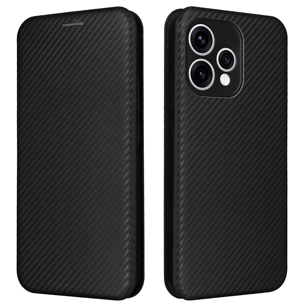 Carbon Optik Klapp Hülle/Flip Case für Oppo Reno 15, 15 Pro, 15 FS, 15 F | ZITOCASES®