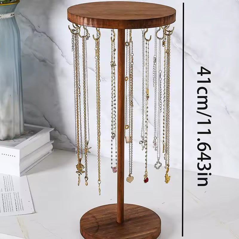 Gehärtete Echtholz Halskettenständer/Armbandständer/Schmuckhalter/Display-Ständer/Kettenhalter/Präsentationsständer/Schaufensterständer | ZITOCASES®