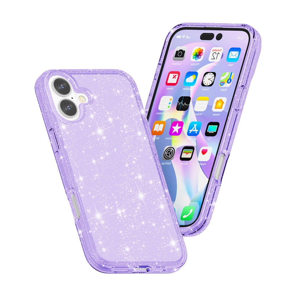 Bunte/Transparente Glitzer Silikon Hülle/Case für iPhone 17 | ZITOCASES®