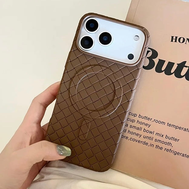 Geflochtene MagSafe/Magnet Silikon Hülle/Case für iPhone 17 Pro, 17 Pro Max | ZITOCASES®