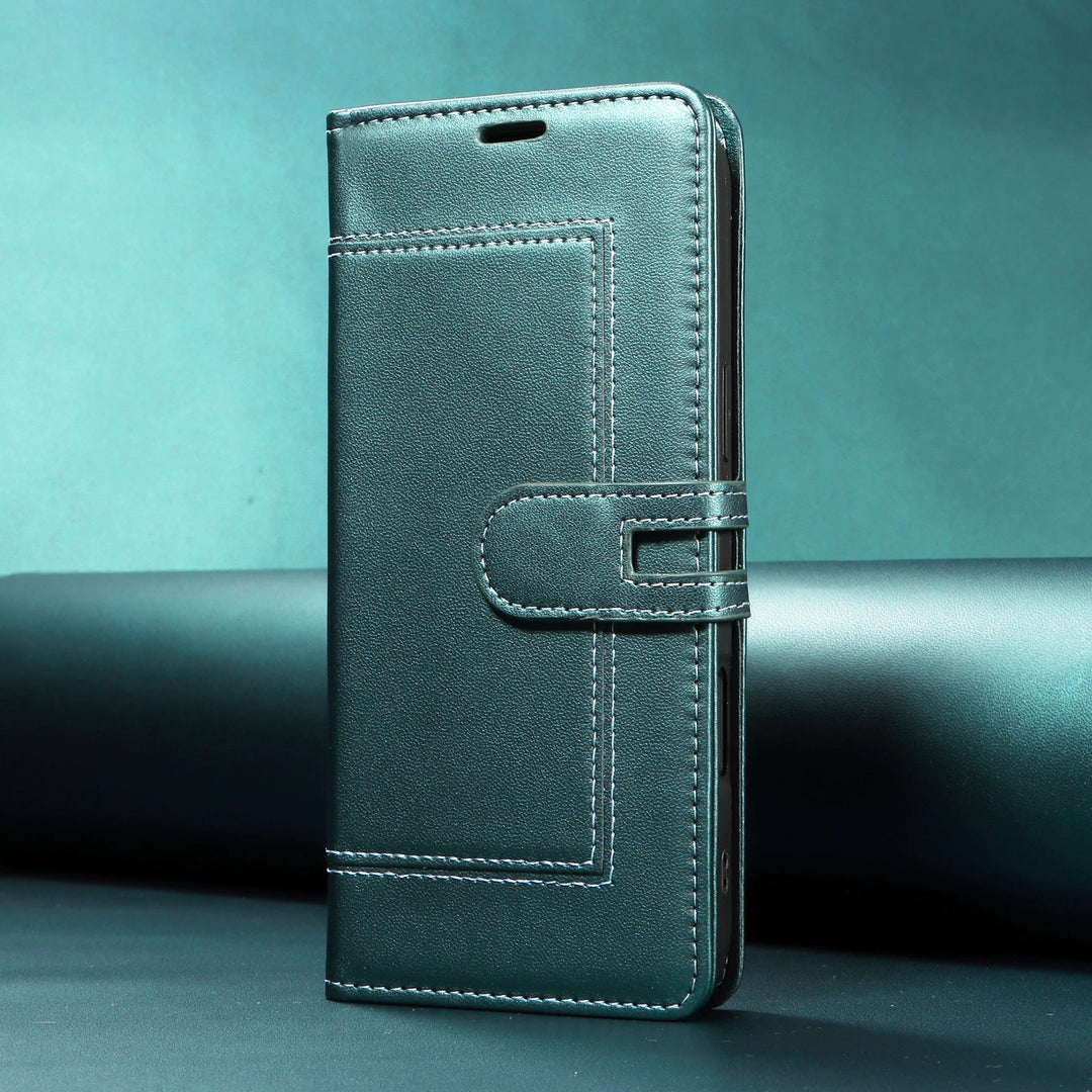 Mehrteilige/Design-Naht Kunstleder Klapp Hülle/Flip Case für Samsung Galaxy S26, S26 Plus, S26 Ultra