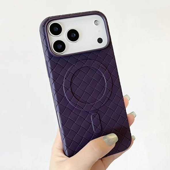 Geflochtene MagSafe/Magnet Silikon Hülle/Case für iPhone 17 Pro, 17 Pro Max | ZITOCASES®