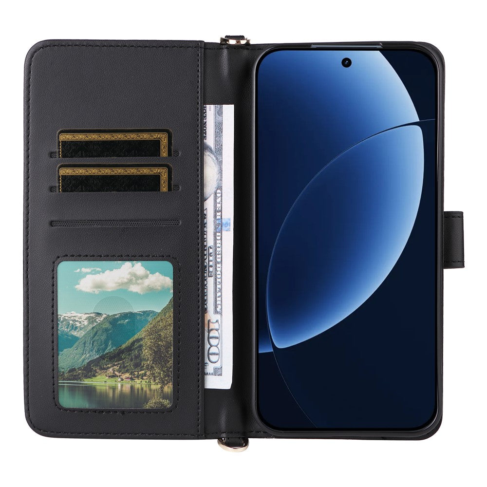 Karierte Kunstleder Brieftaschen Hülle/Case für Realme GT 8 Pro | ZITOCASES®