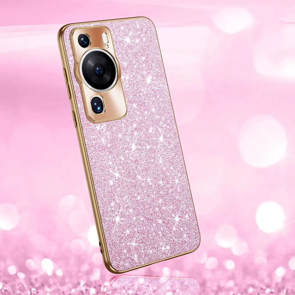 Glitzer/Gold Soft Hülle/Case für Huawei Pura 70, 70 Pro, 70 Ultra, P60 Pro, P50, P50 Pro, P40, P40 Pro, P40 Lite, P30, P30 Lite, P30 Pro, P20, P20 Pro, P20 Lite, Mate 60 Pro, 50 Pro, 40 Pro, Nova 12s, 12i, 12 SE | ZITOCASES®