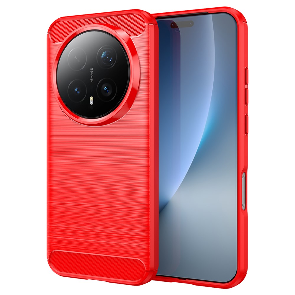 Metallstruktur/Carbon Optik Silikon Hülle/Case für Honor Magic 8, 8 Pro, 8 Lite | ZITOCASES®