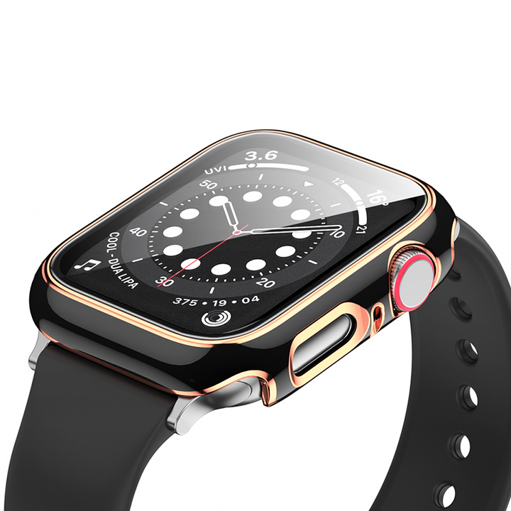 Luxus/Gold Plastik Vollschutz Hülle/Case für Apple Watch Series 10, 9, Ultra 2 | ZITOCASES®