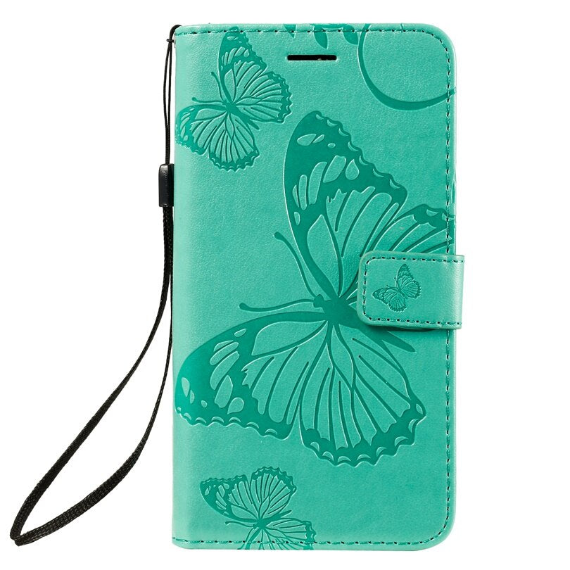 Schmetterling Motiv Kunstleder Klapp Hülle/Flip Case für iPhone 16, 15-Serie | ZITOCASES®