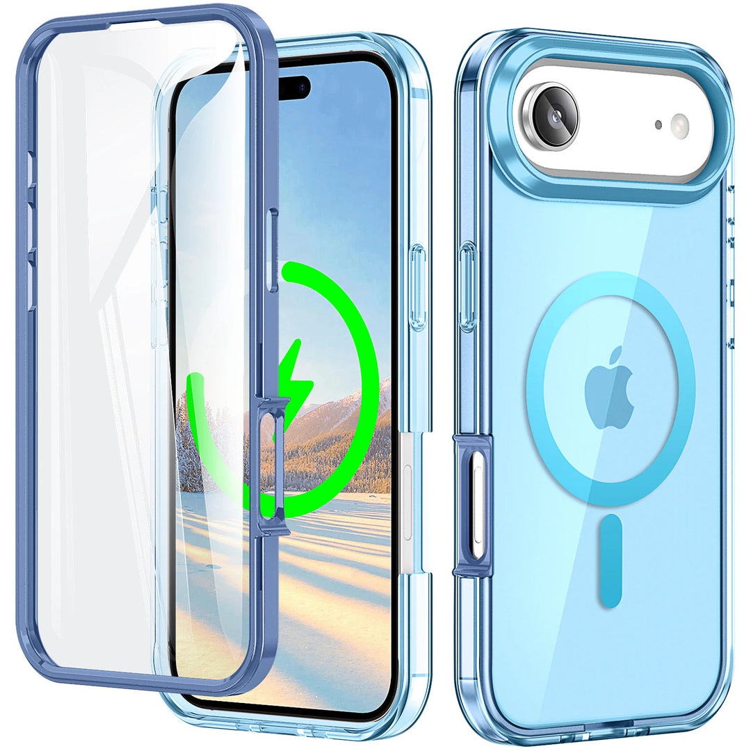 Stoßfeste MagSafe/Magnet Silikon/Neon Vollschutz Hülle/Case für iPhone Air | ZITOCASES®