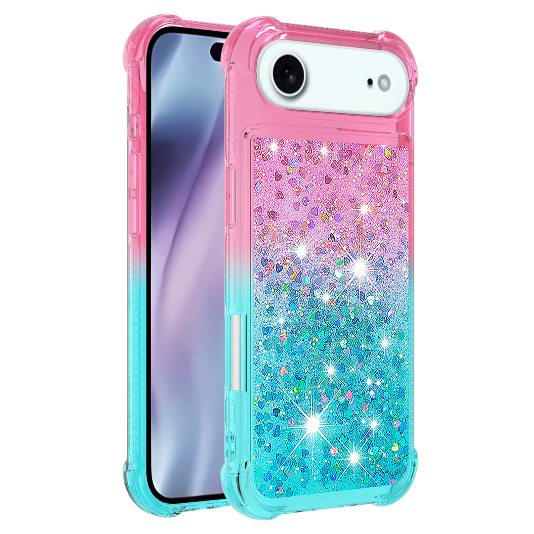 Liquid Schwimmende Glitzer Flakes Hülle/Case für iPhone Air | ZITOCASES®