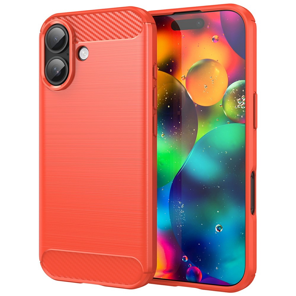 Metallstruktur/Carbon Optik Silikon Hülle/Case für iPhone 17 | ZITOCASES®