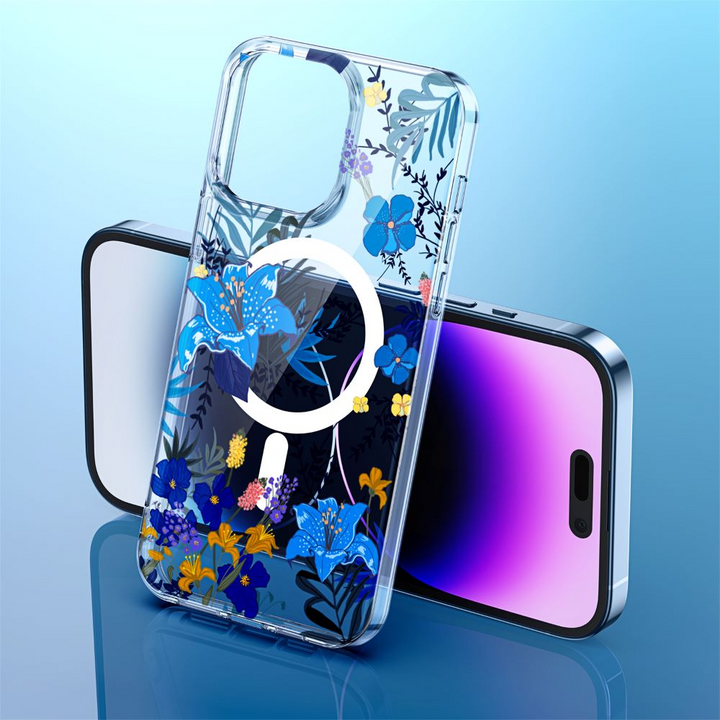 Blumen Motiv MagSafe/Magnet Soft Hülle/Case für iPhone 13-Serie | ZITOCASES®