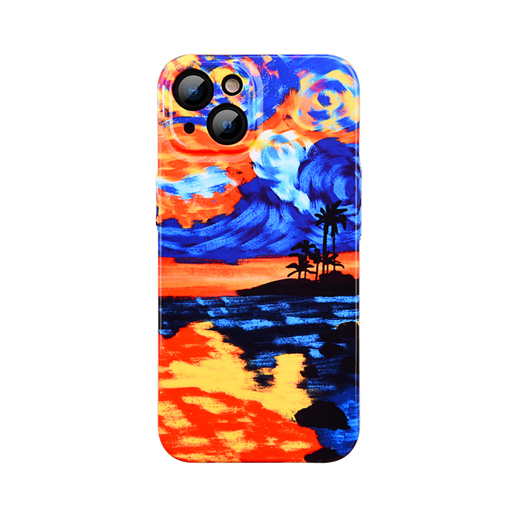 Sonnenuntergang/Gemälde Plastik Hülle/Case für iPhone 16-Serie | ZITOCASES®