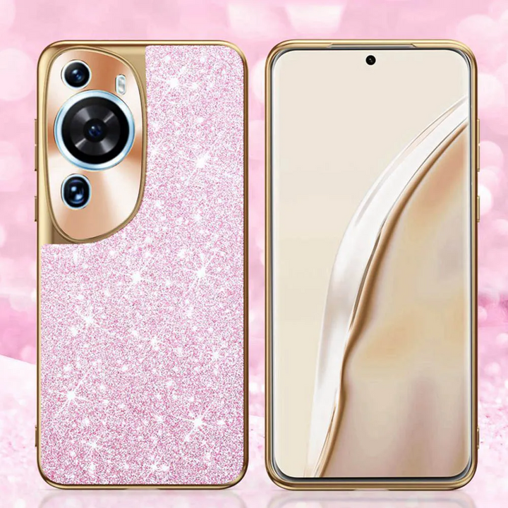 Glitzer/Gold Soft Hülle/Case für Huawei Pura 70, 70 Pro, 70 Ultra, P60 Pro, P50, P50 Pro, P40, P40 Pro, P40 Lite, P30, P30 Lite, P30 Pro, P20, P20 Pro, P20 Lite, Mate 60 Pro, 50 Pro, 40 Pro, Nova 12s, 12i, 12 SE | ZITOCASES®