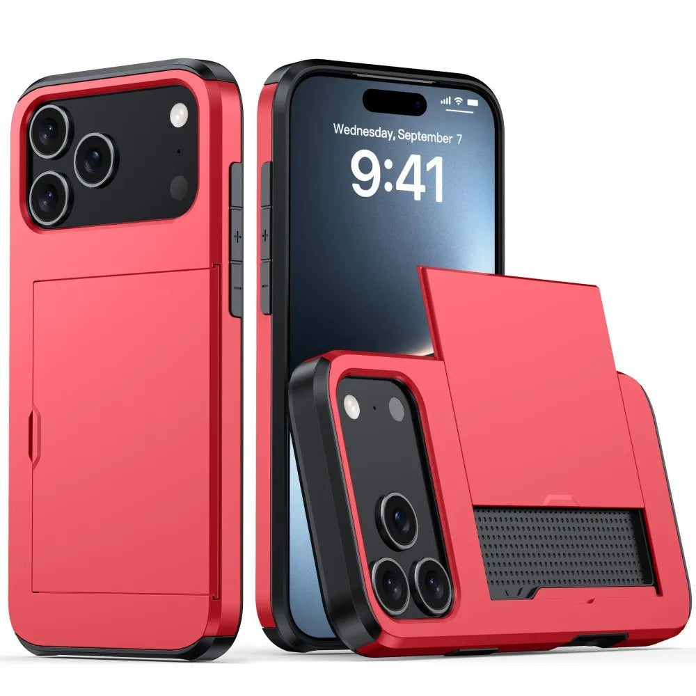 Outdoor Hülle/Case mit Kartenfach für iPhone 17 Pro, 17 Pro Max | ZITOCASES®