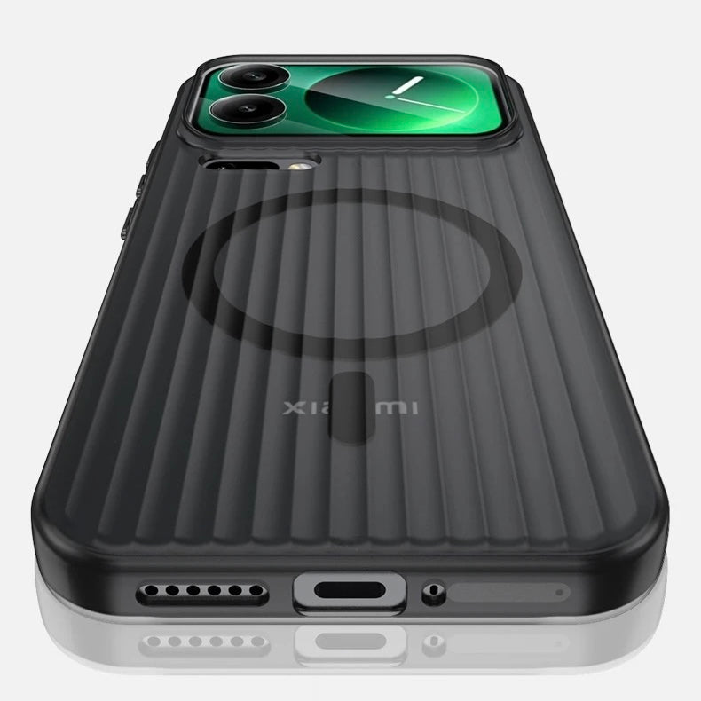 Dünne/Gestreifte MagSafe/Magnet Hülle/Case für Xiaomi 17, 17 Pro, 17 Pro Max | ZITOCASES®