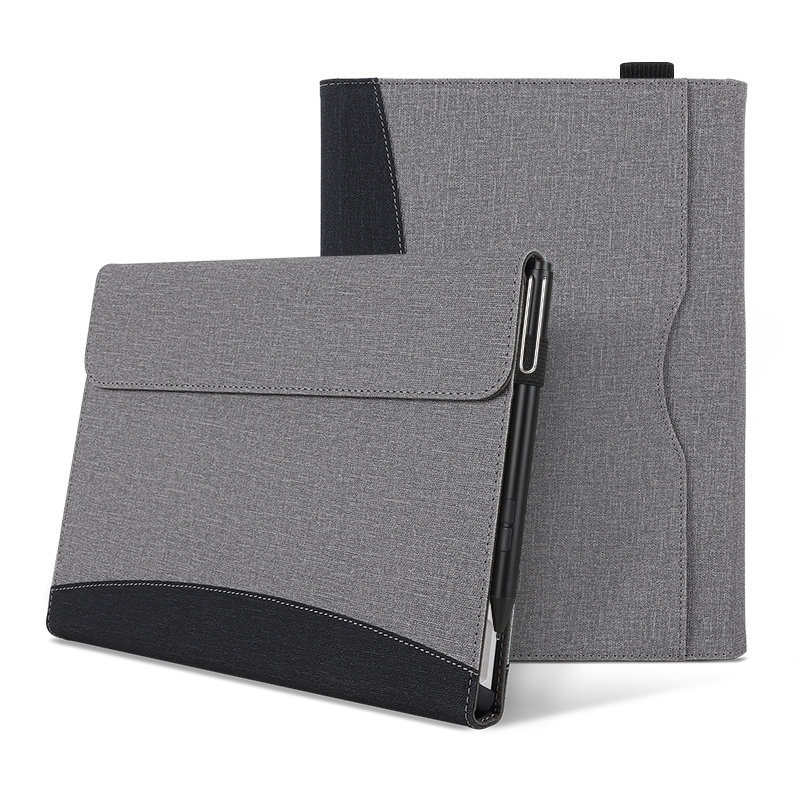 Elegante Stoff Hülle/Case für Microsoft Surface Pro 9, 8, 7, 7 Plus, 6, 5, 4, 3, Go 3 | ZITOCASES®