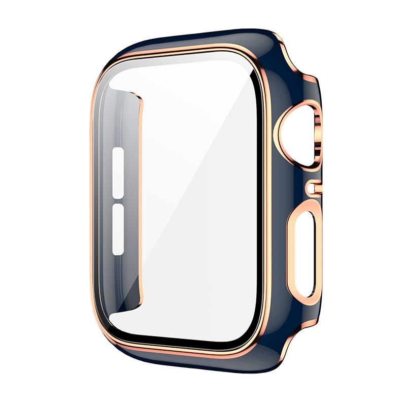 Luxus/Gold Plastik Vollschutz Hülle/Case für Apple Watch Series 10, 9, Ultra 2 | ZITOCASES®