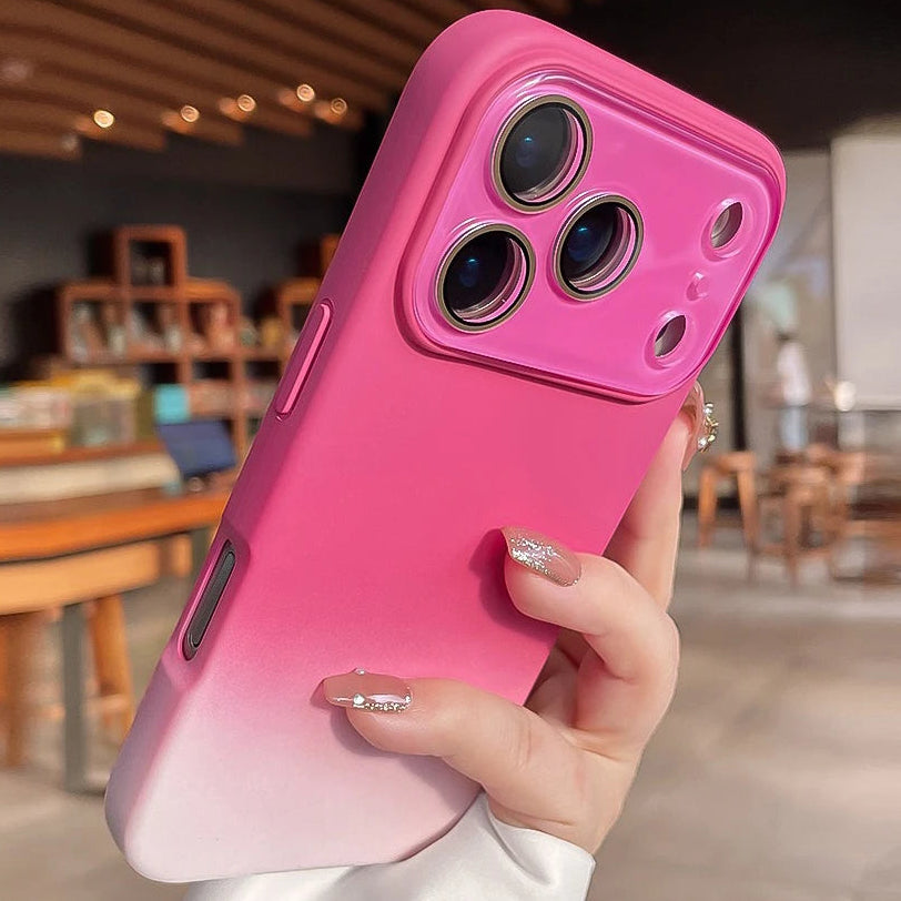 Matte/Farbverlauf Silikon Hülle/Case mit Kameraabdeckung für iPhone 17 Pro, 17 Pro Max | ZITOCASES®